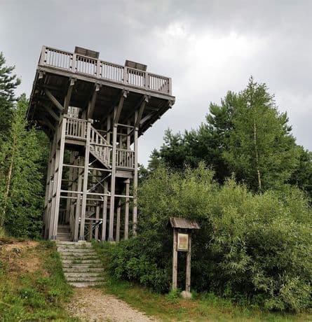 Merguvos ežero apžvalgos platforma
